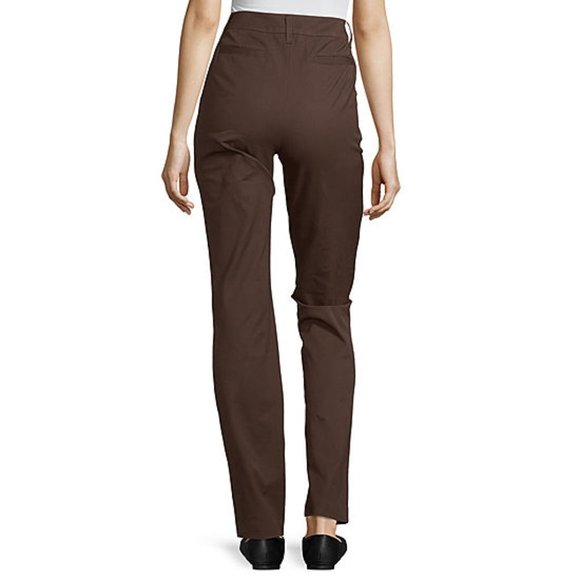 St. John's Bay - Classsic Fit Bronwn Pants - Picture 2 of 13